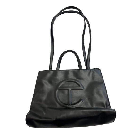 Telfar Medium Shopping Bag in Black - Picture 1 of 9